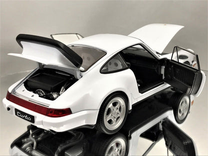 Welly 1990 Porsche 911 (964) Turbo 3.6 White 1:18