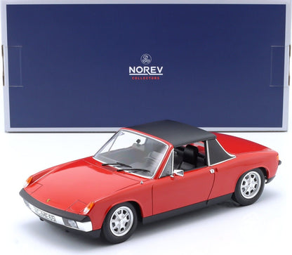 Norev 1:18 1972 VW-Porsche 914 1.7 Bahia Red