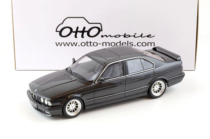 Otto 1989 BMW M5 E34 Hartge H5 V12 Diamond Black Metallic 1:18