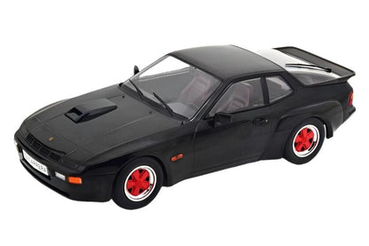 MCG 1981 924 Carrera GT Coupe Black w/ Red Wheels 1:18