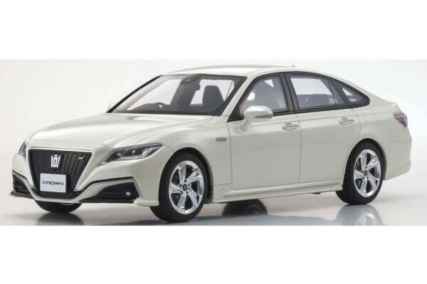 Kyosho Samurai 2012 Toyota Crown 3.5 RS Advance White 1:18 LIMITED, RESIN, SEALED