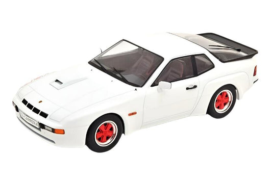 MCG 1981 924 Carrera GT Coupe White w/ Red Wheels 1:18