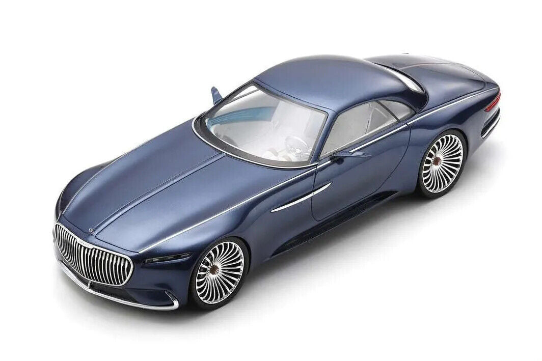 Schuco 2017 Mercedes Benz Maybach Vision 6 Hardtop Coupe Blue 1:18