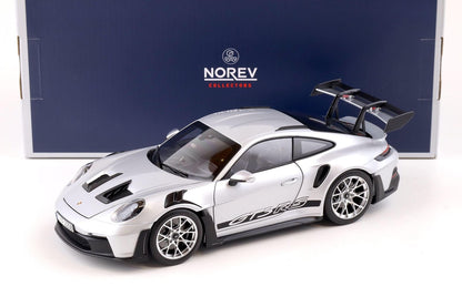 Norev Porsche 911 992 GT3 RS GT Silver Metallic 1:18