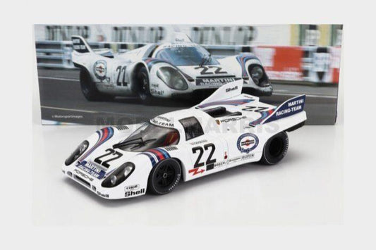 Werk83 Porsche 917K 4.9L Team Martini Racing #22 1971 Le Mans 24 Hrs Winner 1:18