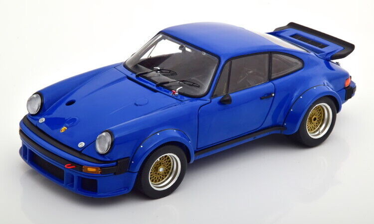 Schuco 1976 Porsche 911 934 RSR 3.0 Turbo Monaco Blue 1:18