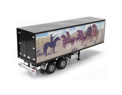 Road Kings Trailer Truck Smokey & the Bandit Black & Gold 1:18