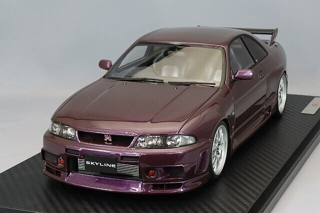 Ignition-Model Nissan Skyline GT-R R33 (BCNR33) RHD Midnight Purple 1:18