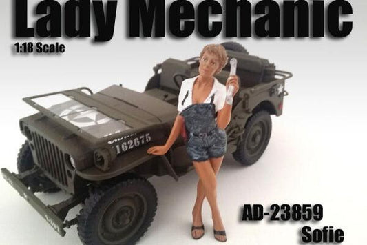 American Diorama - Figures - Lady Mechanic Sofie 1:18