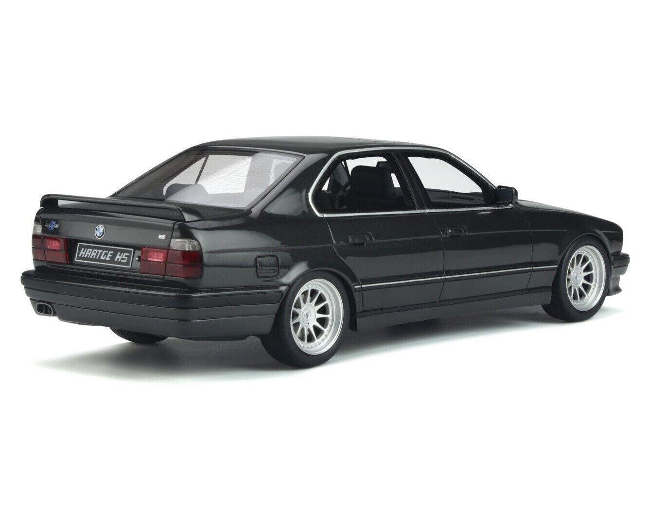 Otto 1989 BMW M5 E34 Hartge H5 V12 Diamond Black Metallic 1:18