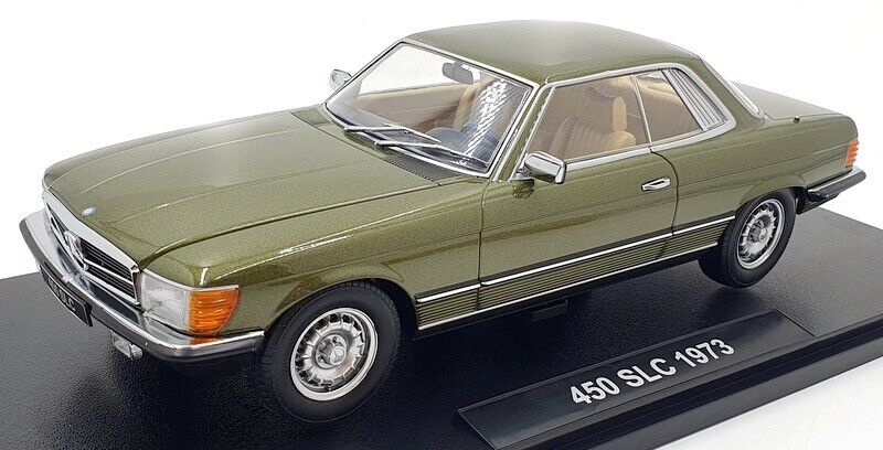 KK Scale 1973 Mercedes-Benz SL Class 450SLC (C107) Green Metallic 1:18