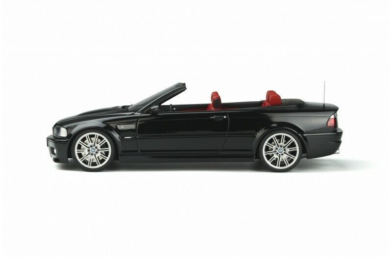 Otto 2004 BMW E46 M3 Cabriolet Black 1:18 RESIN, SEALED, LIMITED