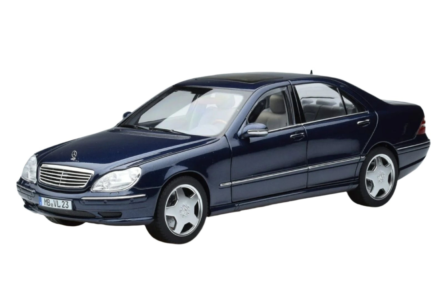 Norev 2000 Mercedes-Benz S55 AMG (W220) Blue Metallic 1:18