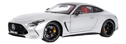 NZG Mercedes Benz AMG GT63 Coupe (C192) Hightech Silver 1:18 DEALER EDITION