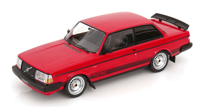 Ixo 1986 Volvo 240 Turbo Custom Coupe Red 1:18