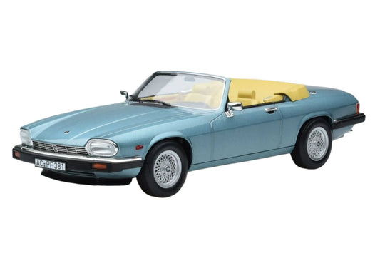 Norev 1988 Jaguar XJ-S Cabriolet Light Blue 1:18