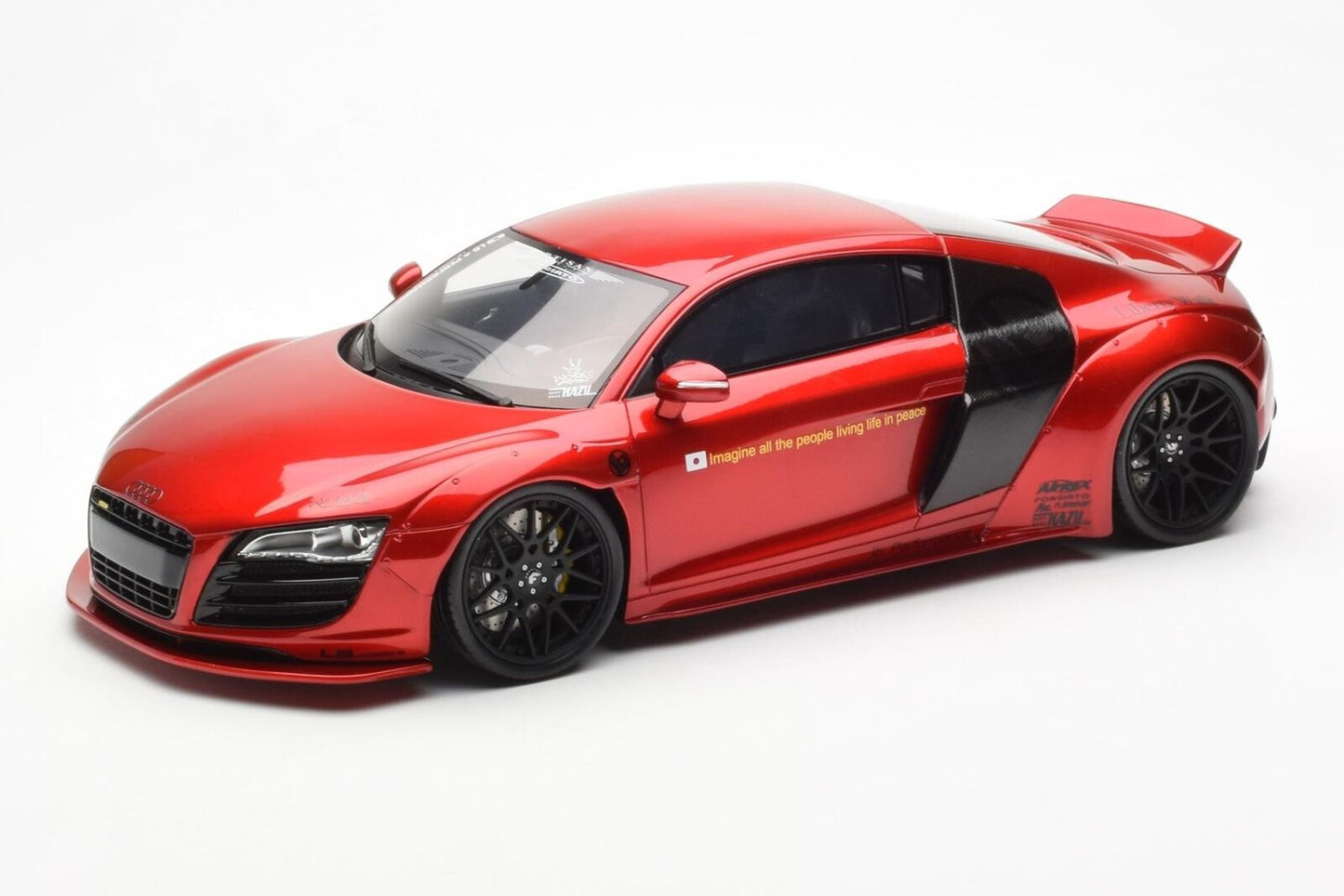 GT Spirit 2022 Audi R8 LB Works Candy Red 1:18 Resin