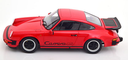 KK Scale 1989 Porsche 911 Carrera 3.2 Clubsport Red 1:18