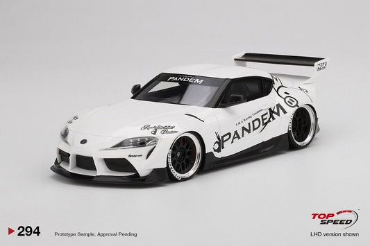 Topspeed Pandem Toyota GR A90 Supra V1.0 White 1:18