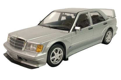 Minichamps 1990 Mercedes Benz 190E (W201) EVO II 2.5 16V Silver 1:18 SEALED