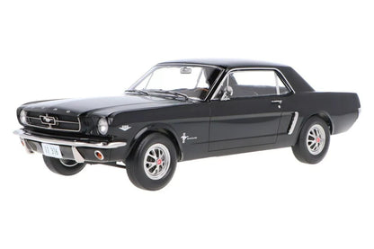 Norev 1965 Ford Mustang Hardtop Coupe Black Metallic 1:18