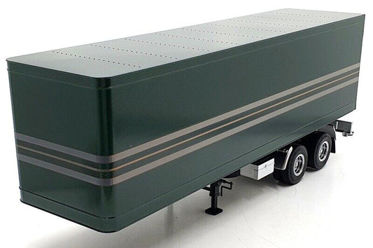 Road Kings Semi Trailer Truck Dark Green w/ Silver Trim 1:18