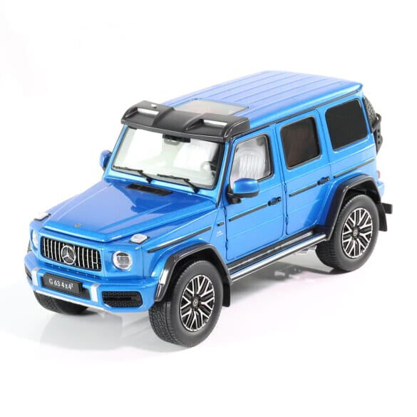 I-Scale 2020 Mercedes-Benz G63 4x4 G-Class (W463) 4.0 V8 Biturbo 585cv AMG South Sea Blue 1:18