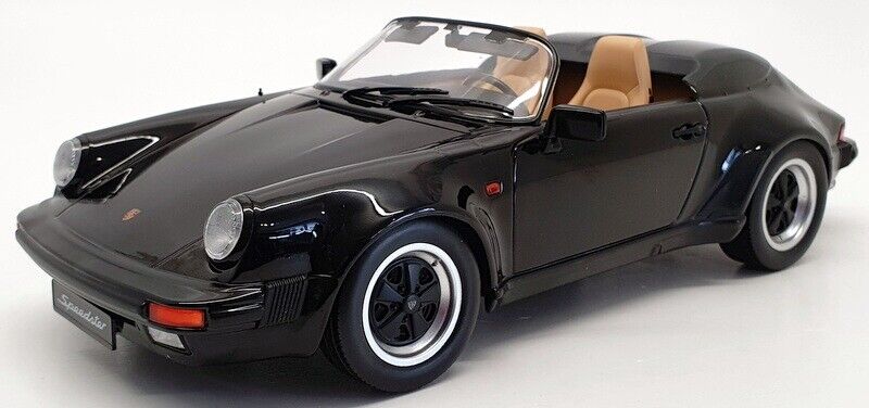 KK Scale 1989 Porsche 911 Speedster G Series Black 1:18