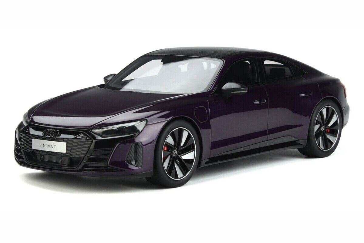 GT Spirit 2021 Audi RS GT E-Tron w/ Carbon Roof Velvet Violet 1:18 Resin