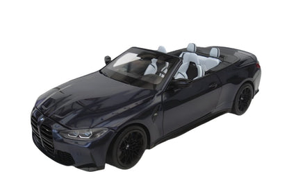 Minichamps 2021 BMW M4 Cabriolet (G83) Dark Blue Metallic 1:18