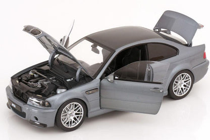 Norev 2000 BMW M3 CSL (E46) Grey Metallic 1:18