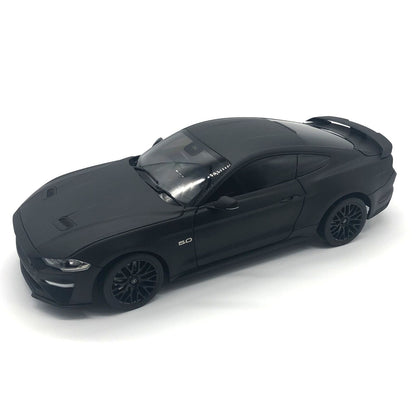 Diecast Masters 2019 Ford Mustang GT 5.0 Coupe RHD Matte Black (Customizable) 1:18