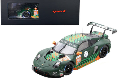 Spark-Model 2018 Porsche 911 991.2 GT3 RSR-19 No.93 Team Proton 24hr Le Mans Fassbender, Campbell, Robichon 2022 1:18