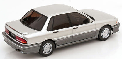 Ixo 1987 Mitsubishi Galant VR-4 Silver Metallic 1:18