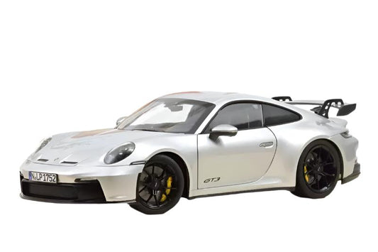 Norev Porsche 911 992 GT3 GT Silver Metallic 1:18 (only 300 made!)