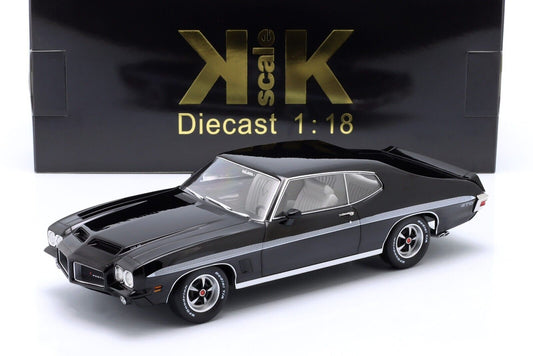 KK Scale 1972 Pontiac LeMans GTO Black 1:18