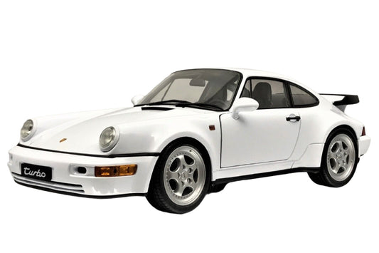 Welly 1990 Porsche 911 (964) Turbo 3.6 White 1:18