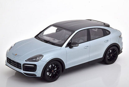 Norev 2019 Porsche Cayenne S Coupe Silver DEALER EDITION 1:18