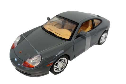 Motormax 1999  Porsche 911 (996) Carrera Coupe Grey Metallic 1:18