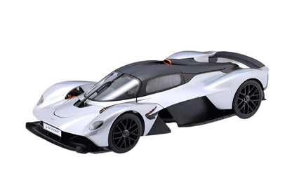 Maisto 2022 Aston Martin Valkyrie Silver and Matte Black 1:18