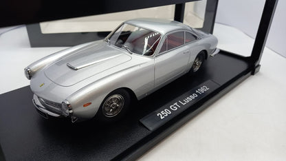 KK Scale 1962 Ferrari 250 GT Lusso Silver 1:18