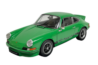 Welly 1973 Porsche 911 Carrera RS Green w/ Black Deco 1:18