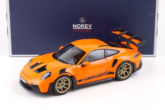 Norev Porsche 911 992 GT3 RS Gulf Orange 1:18