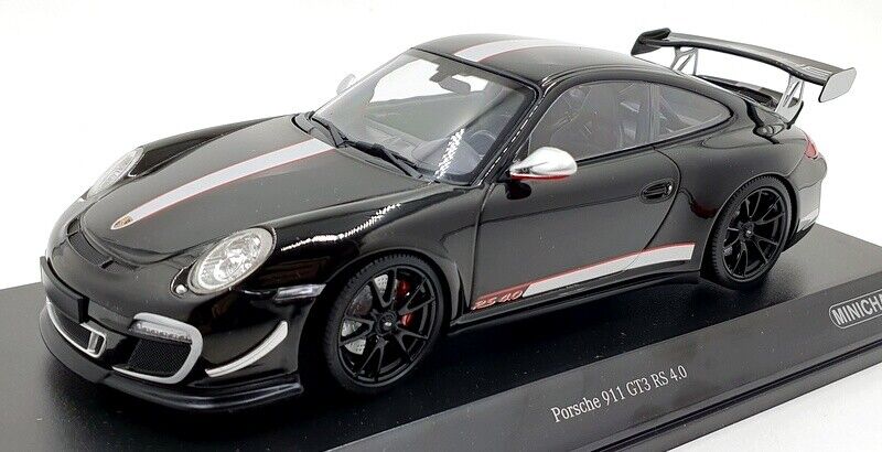 Minichamps 2011 Porsche 911 997 GT3 RS Black 1:18 SEALED