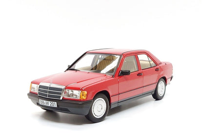 Norev 1982 Mercedes-Benz 190E (W201) Signal Red 1:18