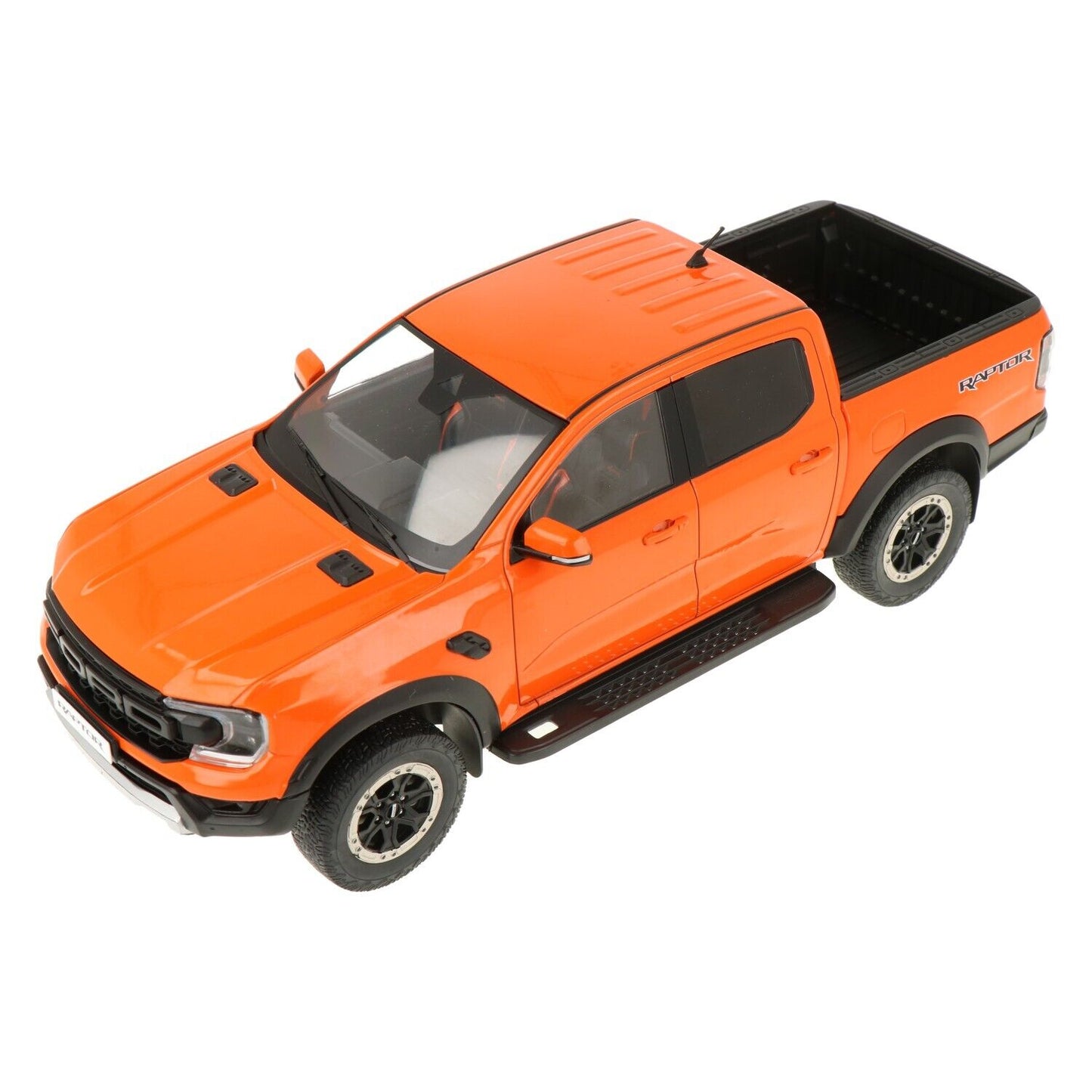 MCG 2023 Ford Ranger Raptor Crew Cab Pickup Truck Orange 1:18