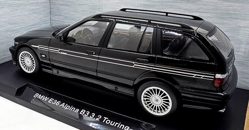 MCG BMW B3 3.2 Alpina Touring Wagon (e36) Black Metallic 1:18