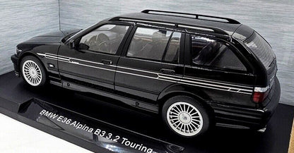 MCG BMW B3 3.2 Alpina Touring Wagon (e36) Black Metallic 1:18