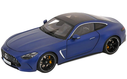 NZG 2023 Mercedes Benz AMG GT63 Coupe (C192) Matte Spectral Blue 1:18