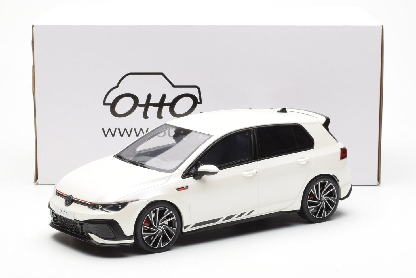 Otto 2021 VW Golf GTI MK VIII Clubsport White 1:18 LIMITED, RESIN, SEALED